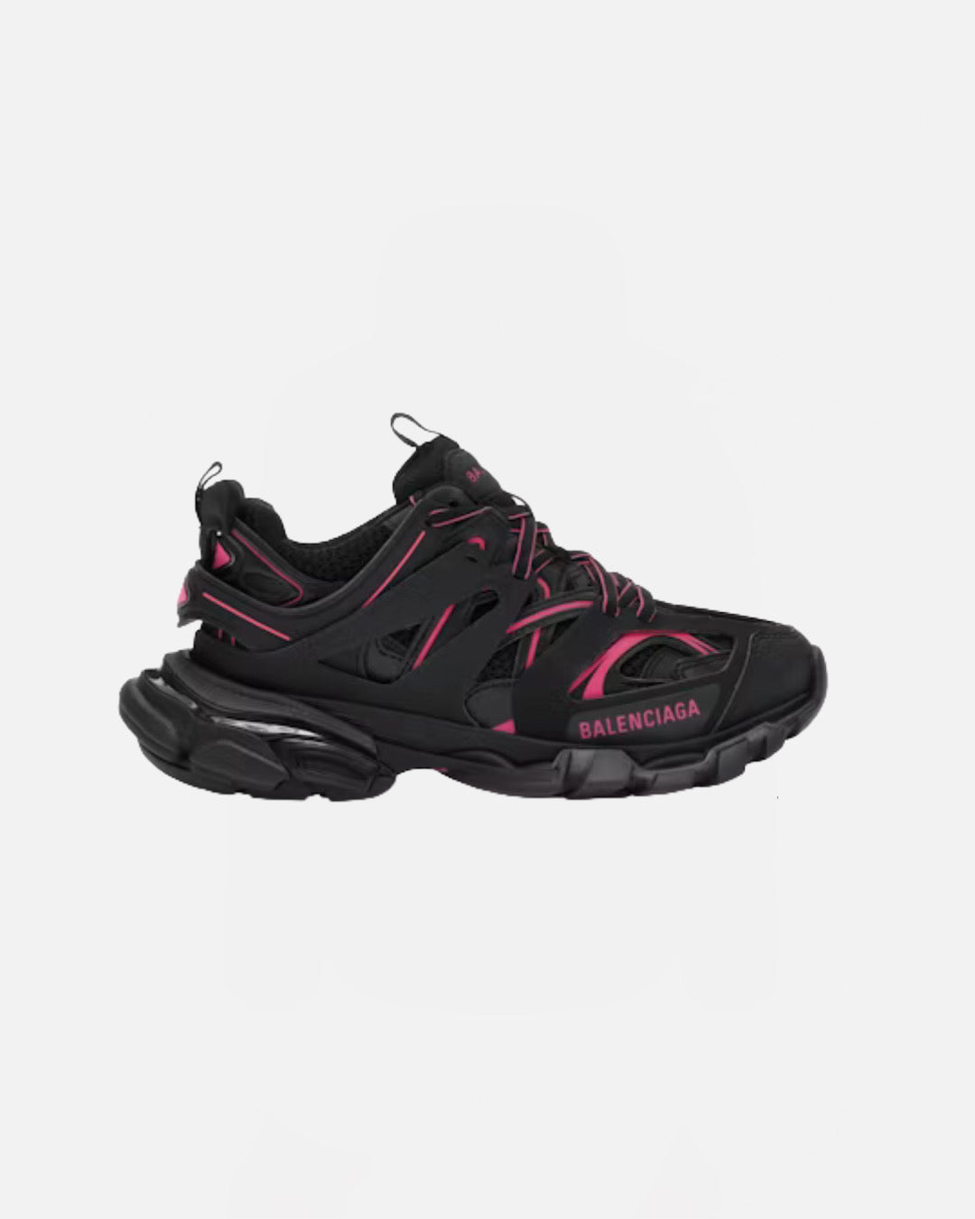 Chaussures de luxe track - noir/rose