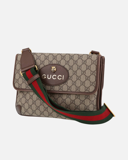 Sacoche - beige/vert/rouge
