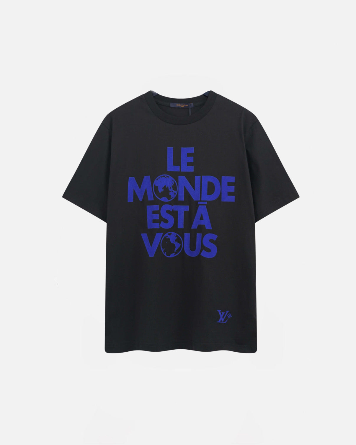 T-shirt de luxe - noir/bleu