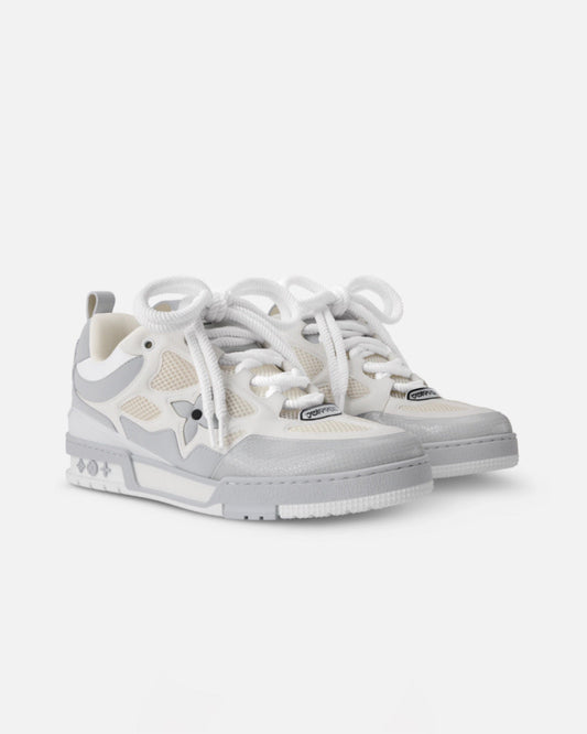 Chaussures de luxe skate - blanc/gris