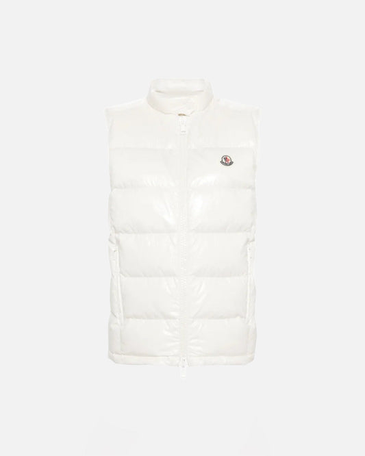 Doudoune sans manches - blanc