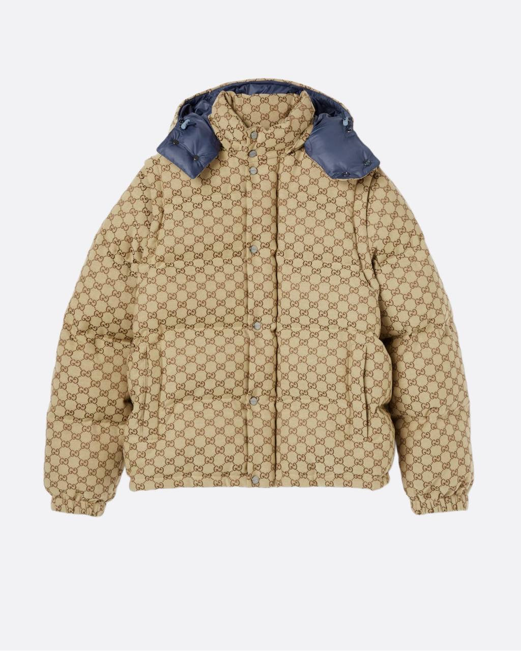 Doudoune - beige/bleu