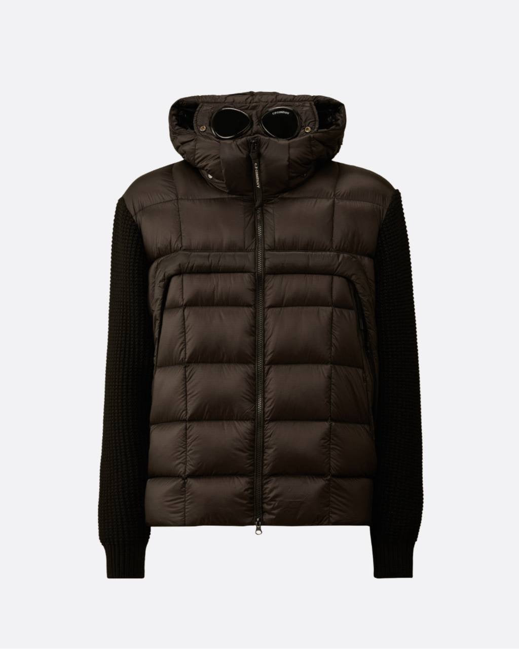 Doudoune manches en coton CP - marron