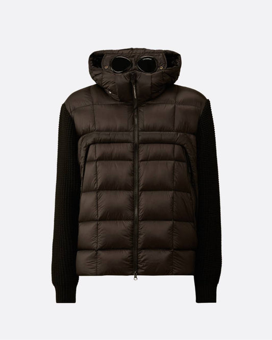 Doudoune manches en coton CP - marron