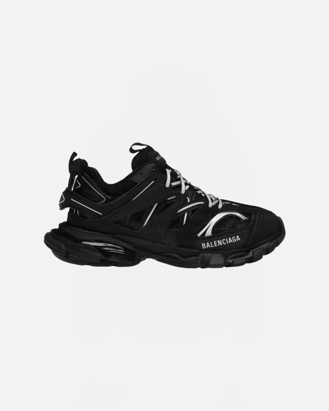 Chaussures de luxe track - noir/blanc